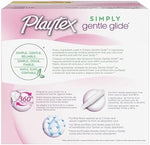 BPA free plastic applicator tampons for easy and smooth insertion