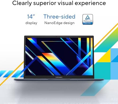Asus Vivobook 14 physical webcam privacy shield detail