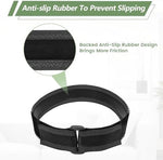 Anti slip rubber backed cable ties roll showing the textured non slip friction backing pattern
