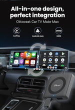 OTTOCAST wireless car adapter displaying the built-in HDMI input port for Fire TV stick connection