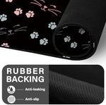 Thmasamwr Patterned Cat And Dog Bowl Mat flat texture