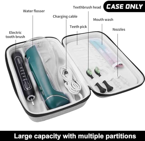 Smyv hard eva storage bag with dental accessories