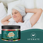 Afxmate 90 count hemp gummies bottle for stress and sleep