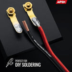 Copper Clad Aluminum speaker cable cross section view