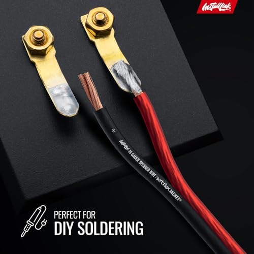 Copper Clad Aluminum speaker cable cross section view