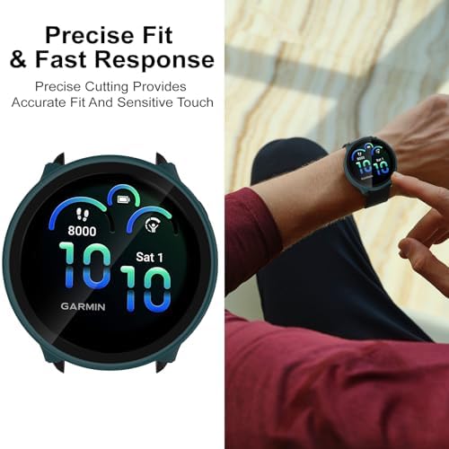 Full coverage scratch resistant smart watch armor undergoing side impact protection demonstration
