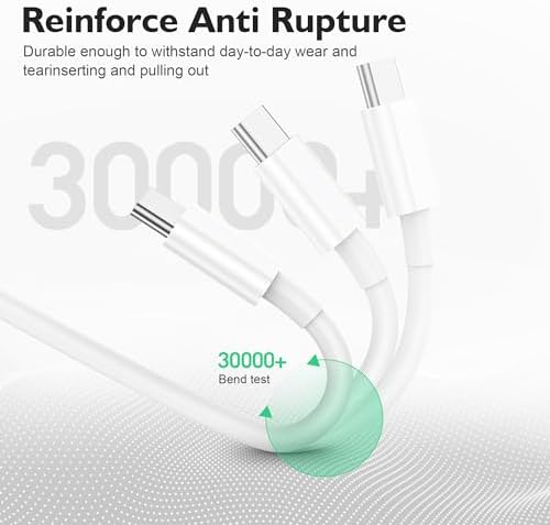 Three pack fast charging bundle layout highlighting universal device compatibility