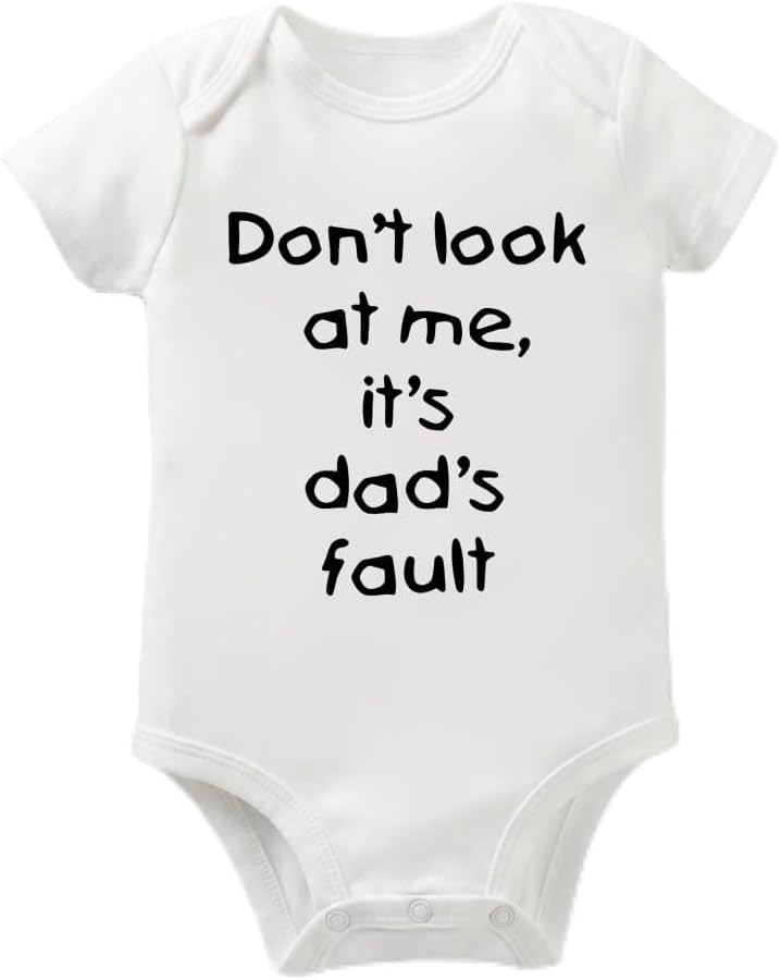 Rocksir Funny Slogan Super Soft Cotton Comfy Baby Short Sleeve Bodysuit | Soft Cotton Comfy Outfit, Unisex Baby Clothes & Newborn Essentials, Light Short Sleeve Infant Wear Fit 3M To 24M Sizes - Image 11