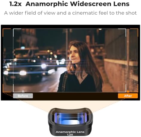 K&F Concept wide-angle lens for DJI Osmo Pocket 3