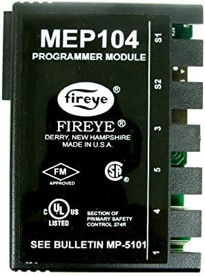 Fireye MEC120 Chassis top view with safety certification labels