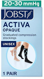 JOBST ACTIVA Opaque 20-30 mmHg Compression Socks Knee High Closed Toe - Image 3