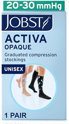 JOBST ACTIVA Opaque 20-30 mmHg Compression Socks Knee High Closed Toe - Image 3