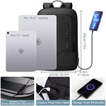 Hk anti theft travel backpack showcasing hidden rear zipper safety compartments
