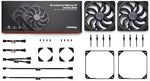 Noctua NF-A14x25 next-generation PC cooling fan showcasing the Centrifugal Turbulator hub layout.