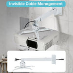 Close up of adjustable arms for Runhike projector mount