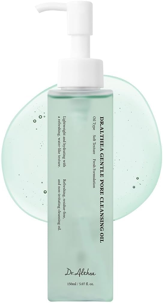 Dr Althea Gentle Pore Cleansing Oil front view packaging for deep pore cleansing