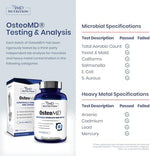 1MD Nutrition OsteoMD supplement bottle ingredients and facts