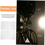 Precision cut acrylic Fresnel lens for high definition imaging