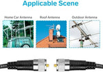 Steren RG8X cable connectors detail view