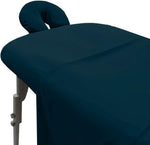 LONDON LINENS Soft Microfiber Massage Table Sheets Set 3 Piece Set - Includes Massage Table Cover, Massage Fitted Sheet, and Massage Face Rest Cover (Cream) - Image 12