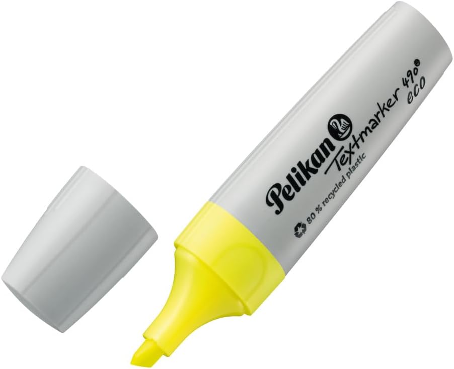 Pelikan neon yellow highlighter blister card packaging