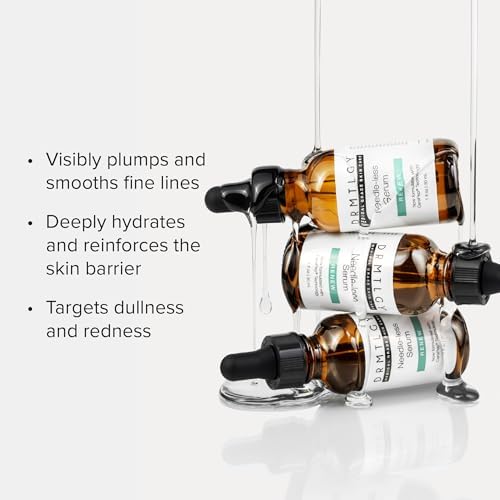DRMTLGY plumping serum with hyaluronic acid and niacinamide for deep hydration