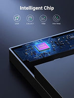 UGreen external storage housing showcasing the premium shock absorbing rubber strip inside