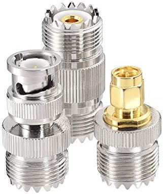 Superbat coaxial cable connected to SWR meter