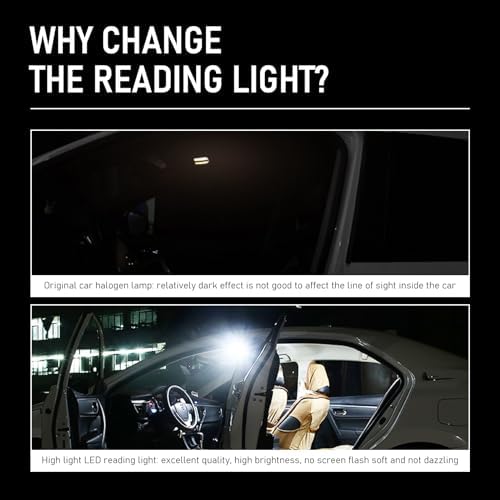 Fogfar LED bulb for license plate and tail box installation