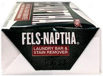 Two five ounce bars of Fels Naptha heavy duty laundry soap