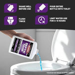 Concentrated Roebic bacterial enzyme formula for septic tank maintenance.