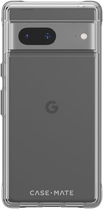Case-Mate Google Pixel 7A Tough Clear case front view