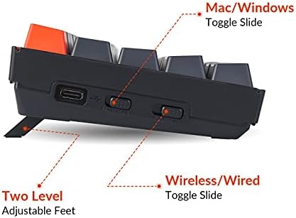 Keychron K6 included accessories and keycaps