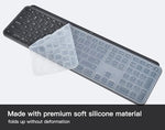 Waterproof and dustproof protective skin defending keyboard keys from liquid spills