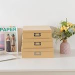 Soul and Lane kraft paper nesting boxes for home organization