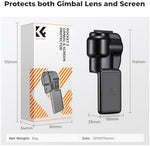 K&F Concept camera stabilizer guard showing full coverage of the rotatable display and lens assembly