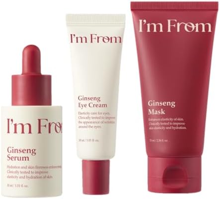 Biomiracle Ginseng Firming Trio front view featuring authentic skincare packaging