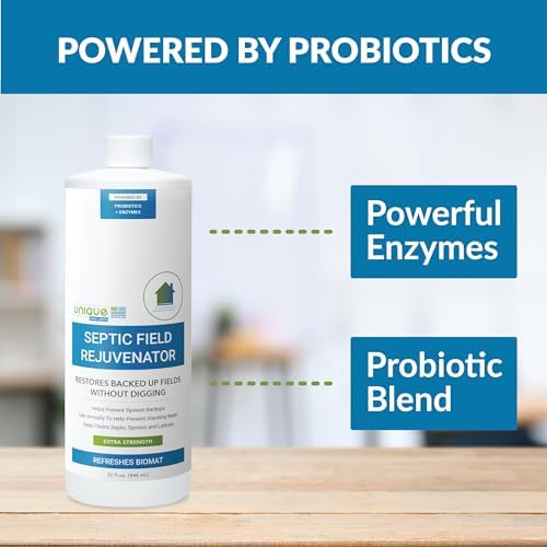 Authentic USA imported Unique drain and septic field rejuvenation liquid