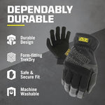 Mechanix Wear FastFit gloves palm view synthetic leather