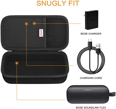 BOVKE heavy duty storage box back view illustrating slim profile design.