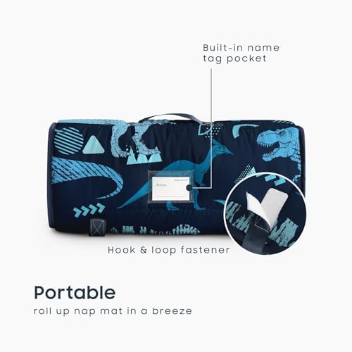 Wake In Cloud preschool bedding set showcasing the soft minky dot fleece blanket interior