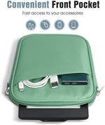 Side profile of TiMOVO compact protective pouch emphasizing its lightweight and travel friendly design structure