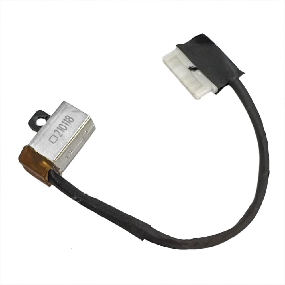 Zahara laptop replacement power jack cable front view for charging port repair