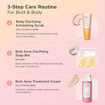 Botanical pimples solution for clear skin on the back and shoulders