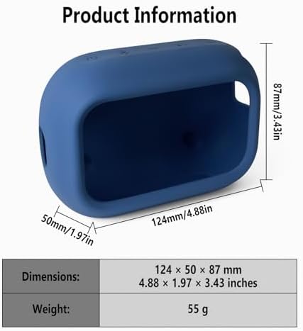 Geiomoo shock resistant flexible silicone skin showing precise button cutouts