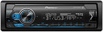 Pioneer car stereo interface with smartphone display