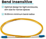 Professional grade OFNR rated fiber optic cable packaging