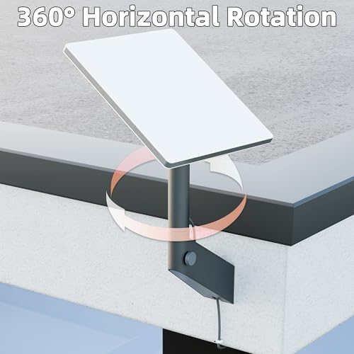 Close up view of the alloy steel extension pole and bracket installation parts.