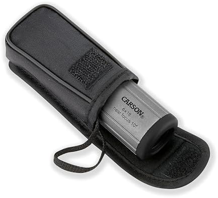 Compact Carson monocular in palm for scale