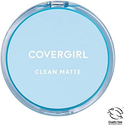 Covergirl pressed powder open compact showing powder pan